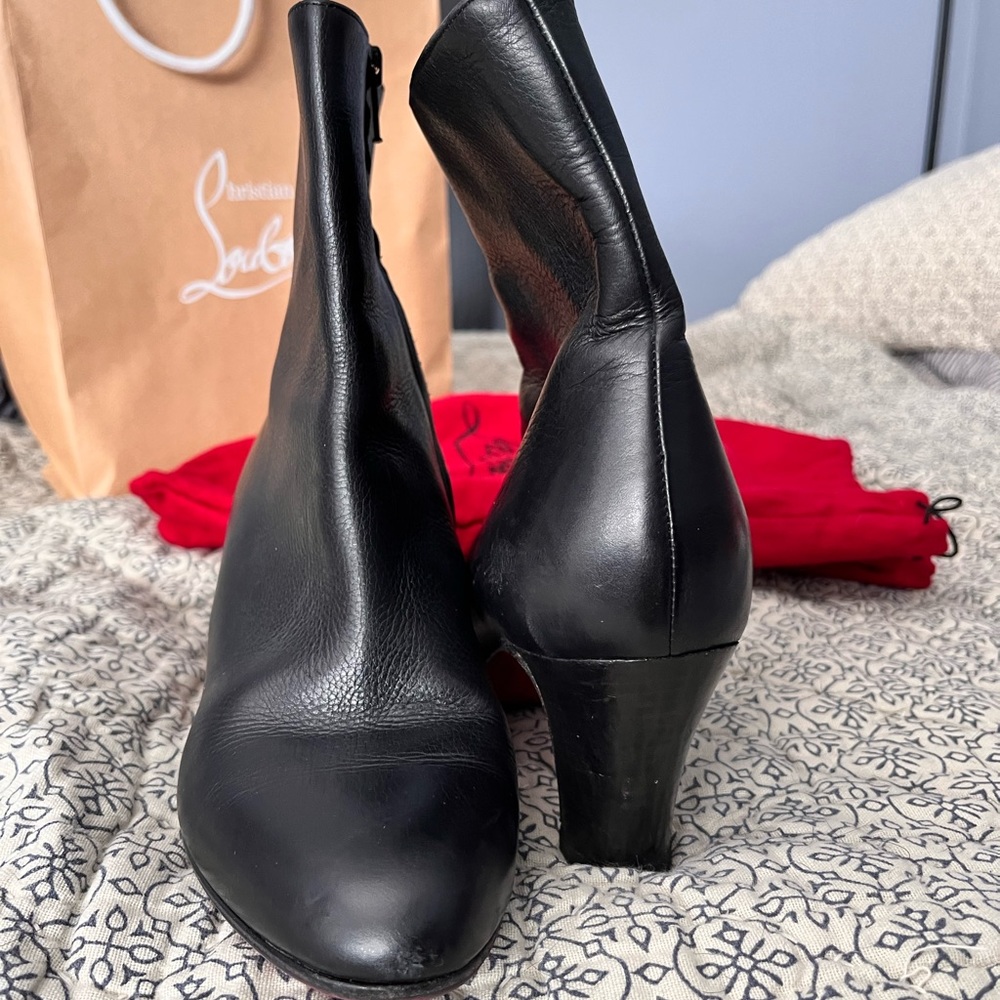 Authentic Louboitin Booties